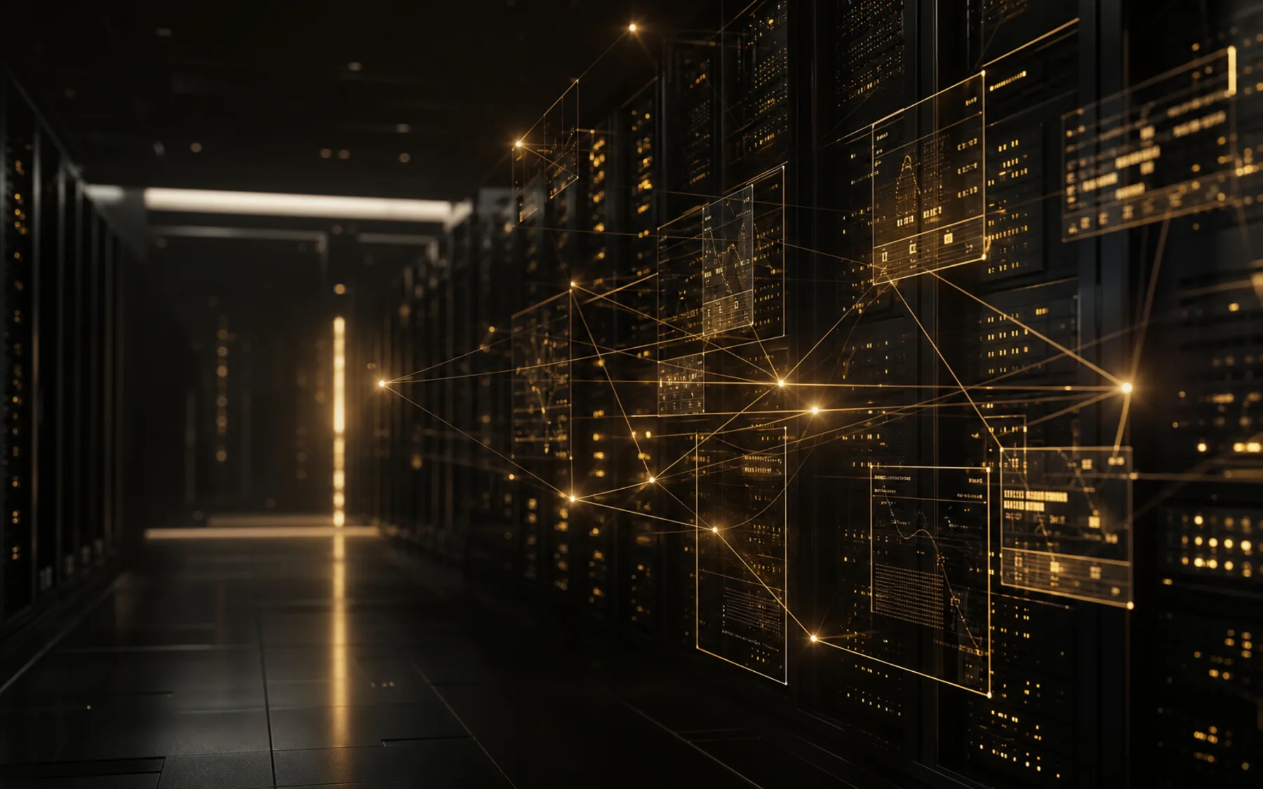 Secure distributed network over premium data-centre infrastructure